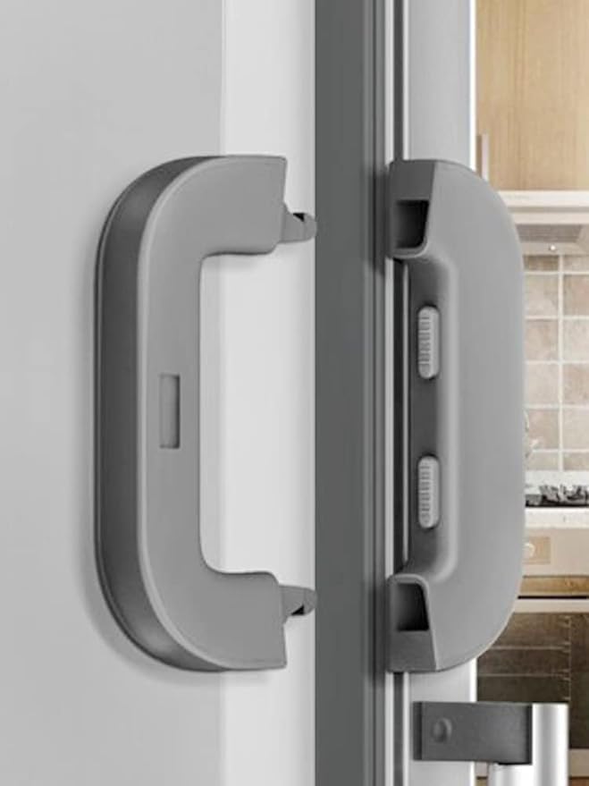 Multifunctional Fridge Door Drawer Lock