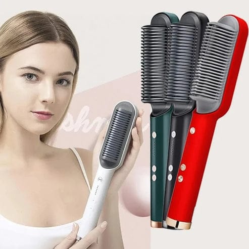 2-in-1 Electric Hair Straightener and Curler