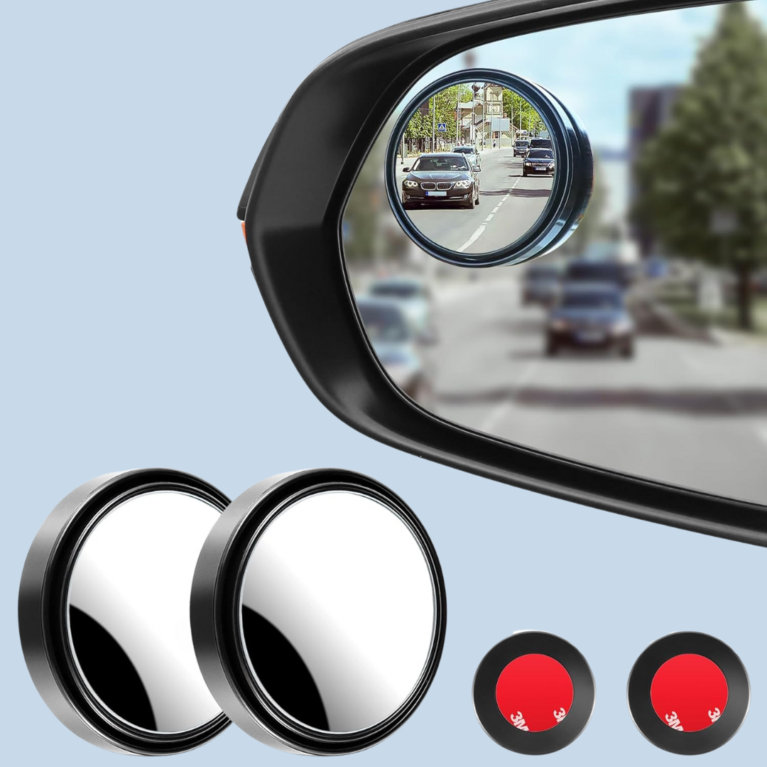 Wide Angle Blind Spot Mirrors – 2pcs