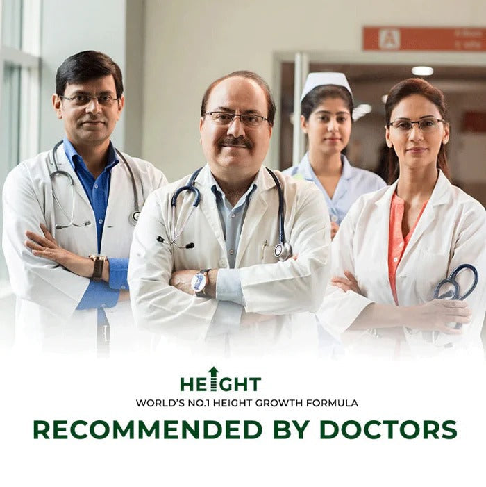 Height Growth Powder Grow for Teens & Adults Ayurvedic Height Grow Veda | Boost Your Height Naturally