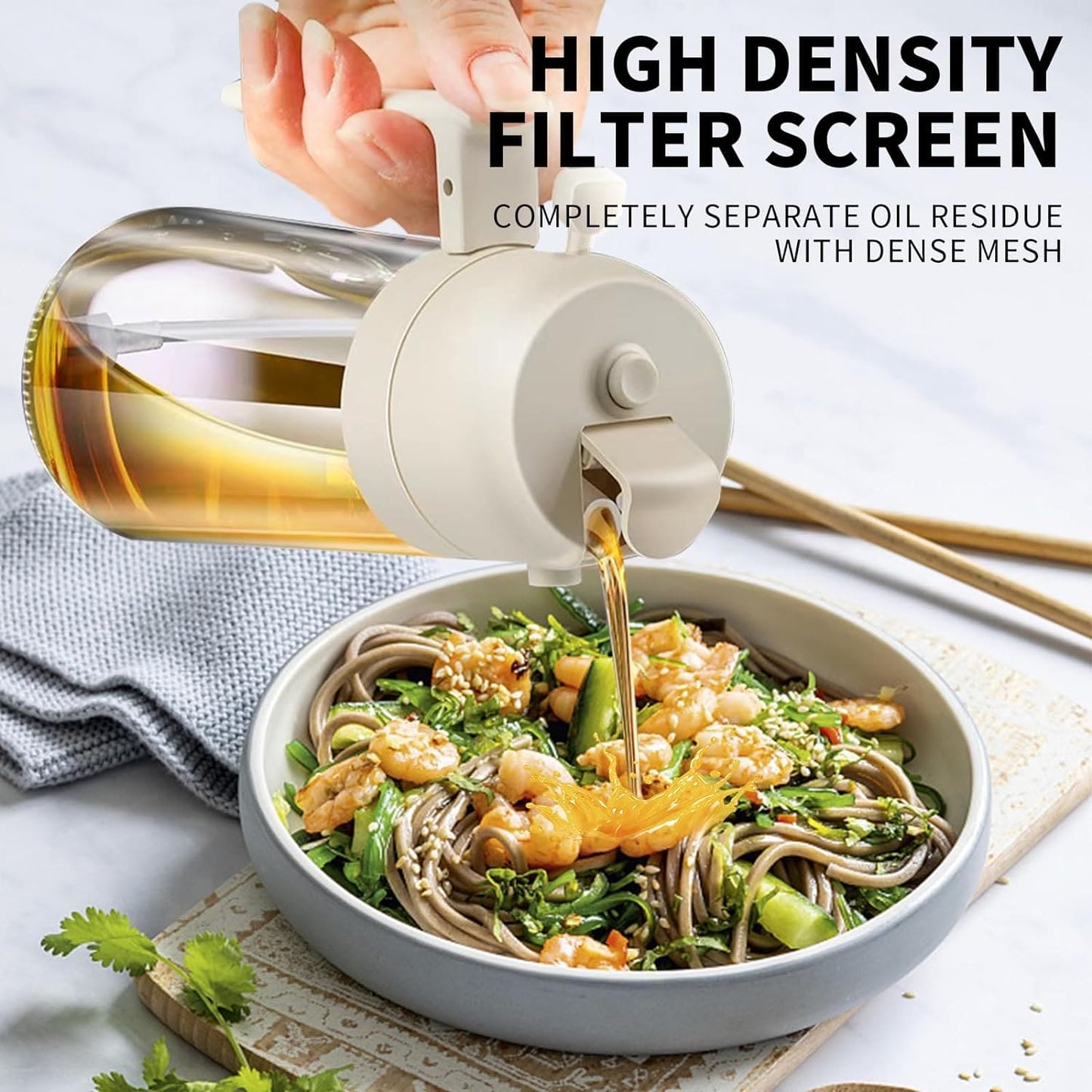 Oil Bottle – Healthy Cooking Made Easy! 🥘💡