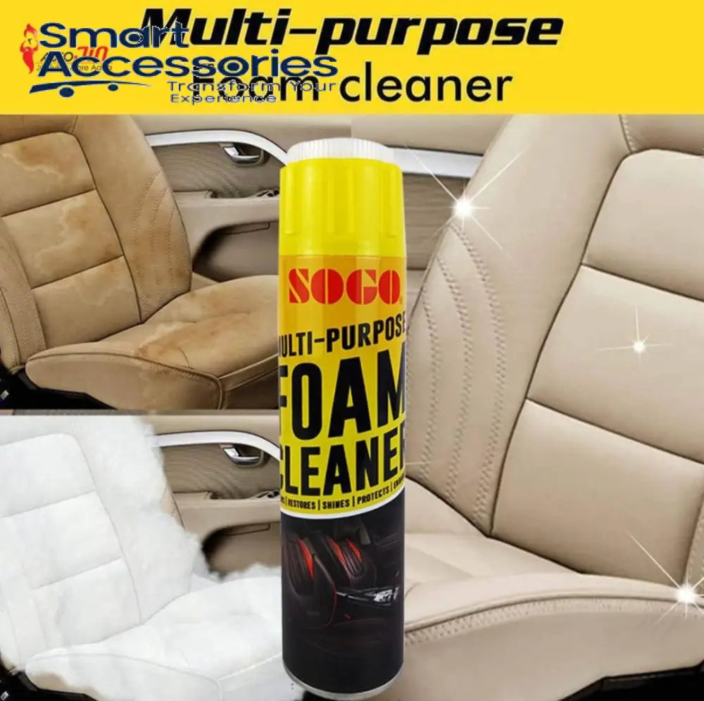 SOGO MULTI-PURPOSE LIKE FABRIC, CARPET, LEATHER, ETC. FOAM CLEANER – 650 ML